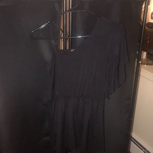 Black off the shoulder